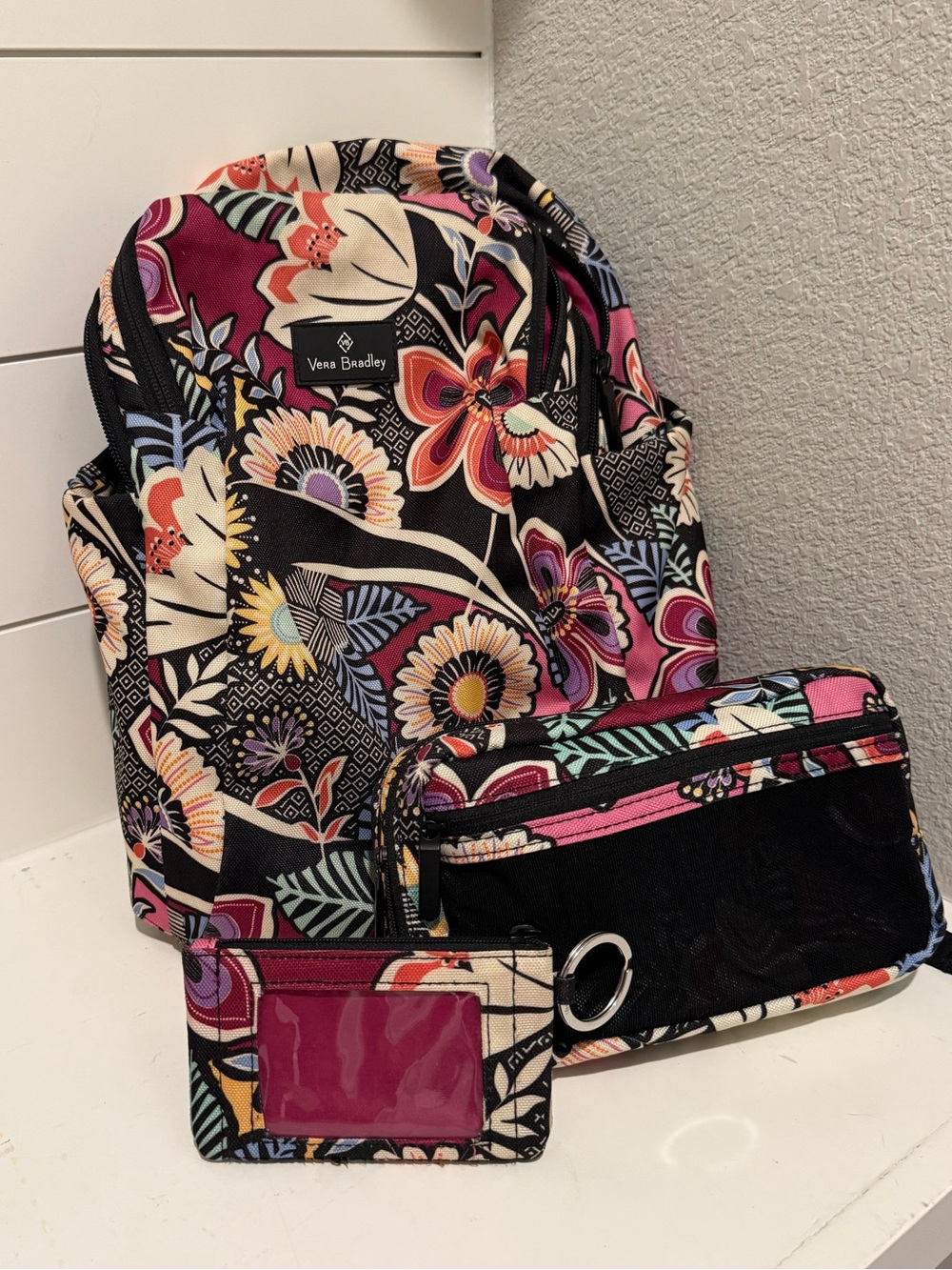 Vera Bradley Kauai Floral Patten Set x3